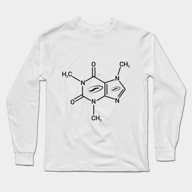 caffeine Long Sleeve T-Shirt by samzizou